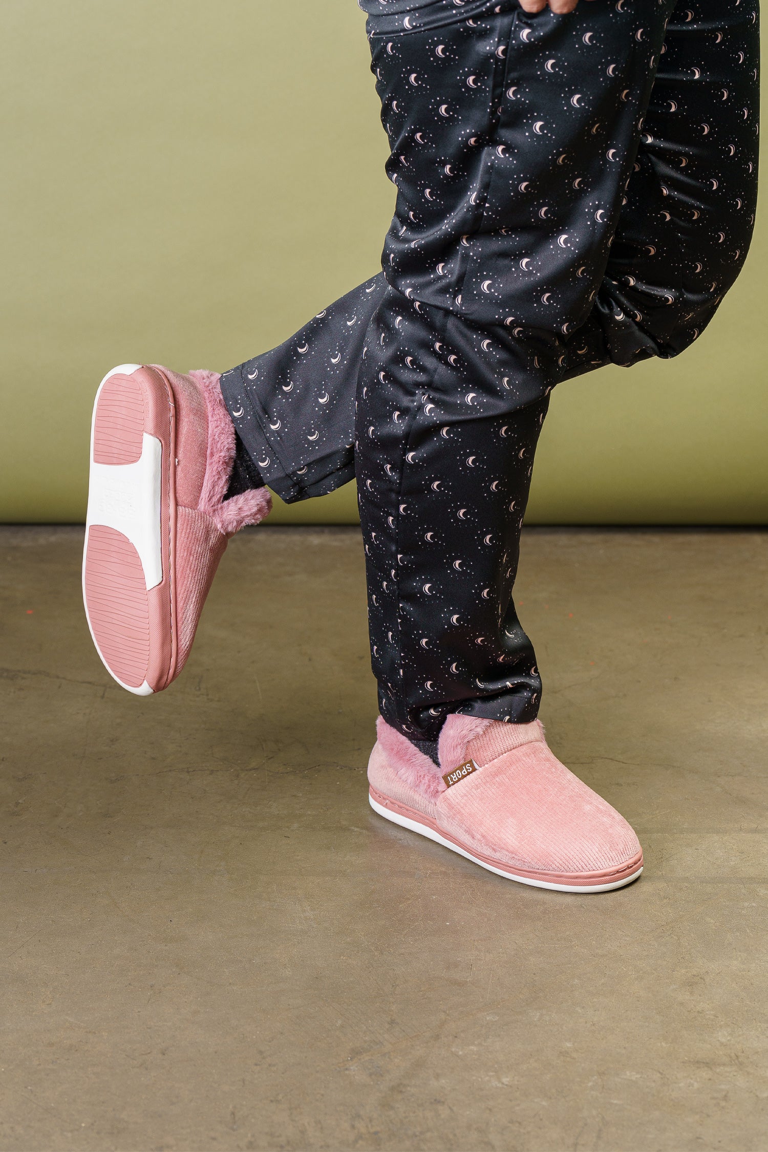Pantufla Unisex Rosado Terrance Carbin carbin